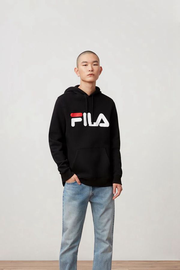 Blusa Moletom Capuz Fila Homem Vermelhas - Fila Flori En Portugal,EFCM-96501